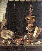 Still-life with Great Golden Goblet fg CLAESZ, Pieter